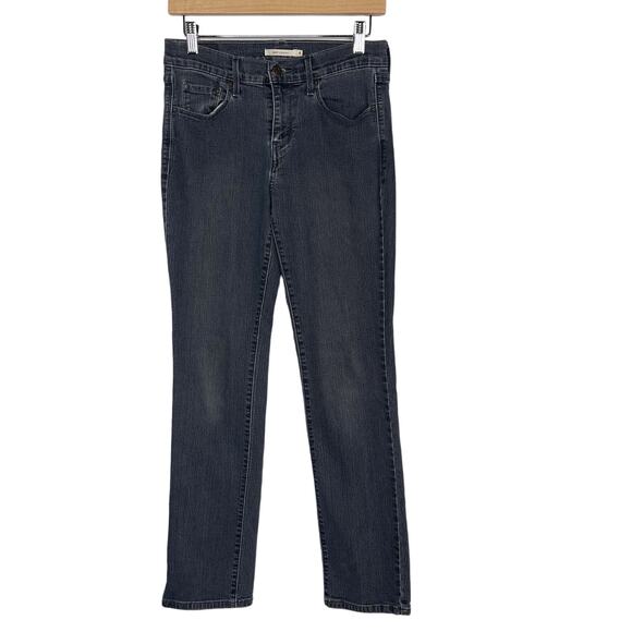Levis Womens Size 4 Washed Gray 505 Straight Leg Jeans Cotton Stretch - Picture 1 of 10